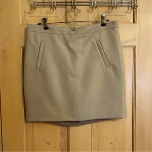 JCrew wool skirt
